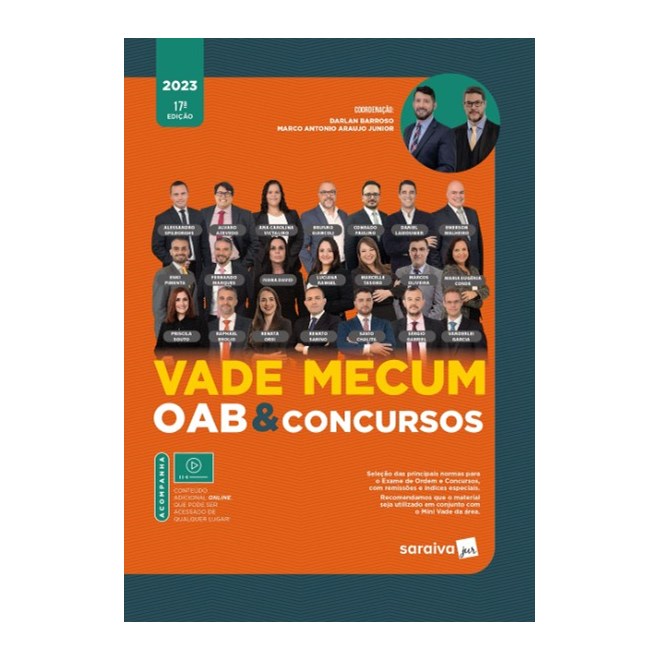 Livro - Vade Mecum Oab & Concursos - Barroso/araujo Junio