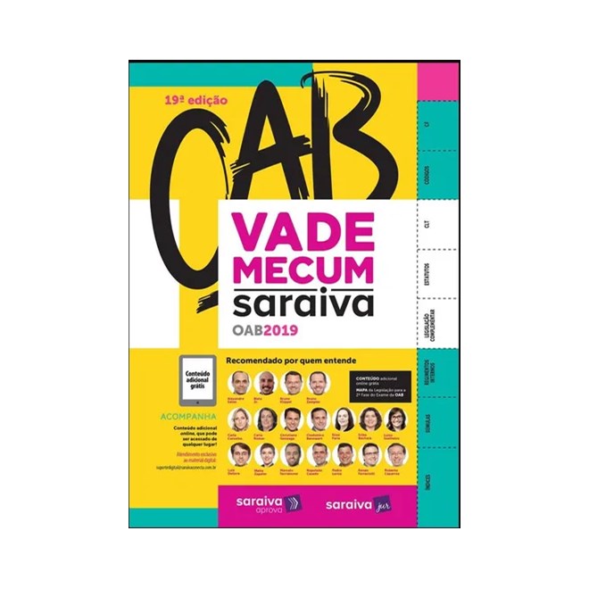 Livro  -   Vade Mecum OAB Saraiva 2019