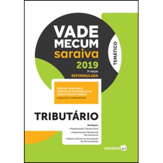 Livro - Vade Mecum Saraiva 2019 - Tributário