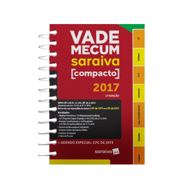 Livro - Vade Mecum Saraiva Compacto - Editora Saraiva