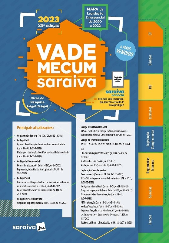 Livro - Vade Mecum Saraiva: Tradicional - Editora Saraiva