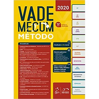 Livro Vade Mecum Tradicional Método 2020 - Método