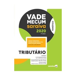 Livro - Vade Mecum Tributário - Temático - 4ª edição de 2020 - Editora Saraiva 4º edição