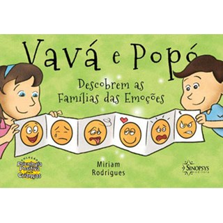 Livro - Vavá e Popó Descobrem as Famílias das Emoções - Rodrigues