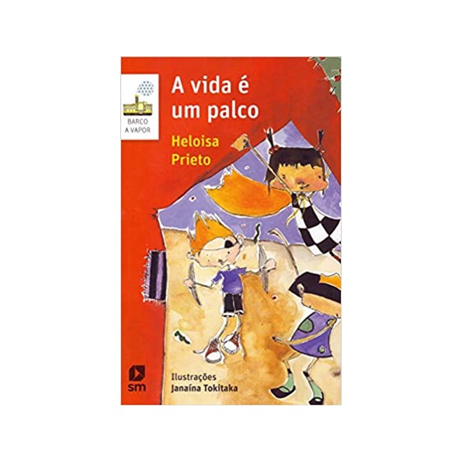 Livro - Vida e Um Palco, A - Prieto