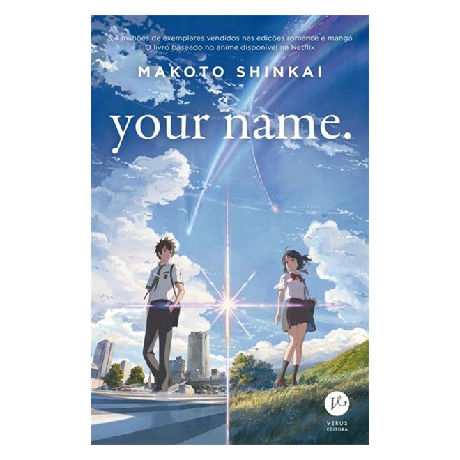Livro - Your Name. - Shinkai