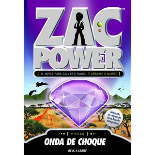 Livro - Zac Power 10 - Onda de Choque - Larry