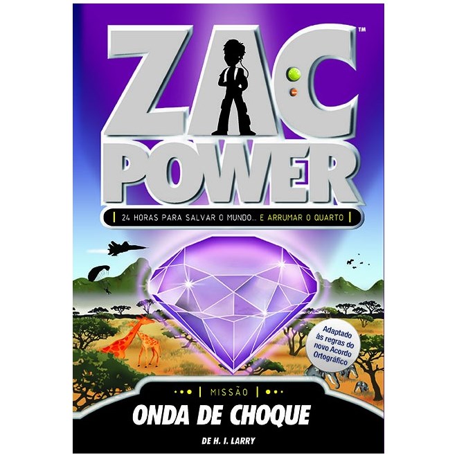 Livro - Zac Power 10 - Onda de Choque - Larry
