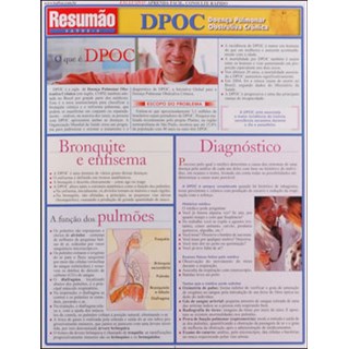 Resumão - DPOC - Doença Pulmonar Obstrutiva Crônica - Grahn